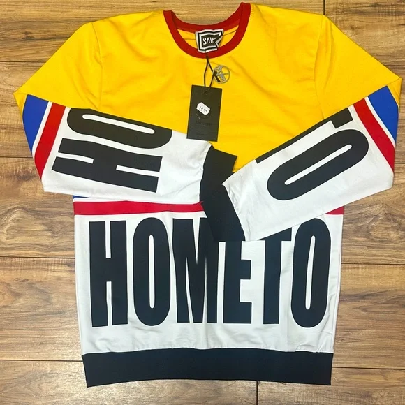 Nwt. Colorful Graphic Sweatshirt by SAW. Size XXL. - Picture 1 of 5